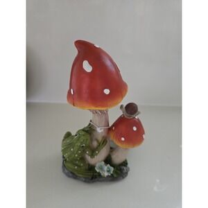 Gerson Company Resin Mushroom Frog Snail Figurine New With Tag